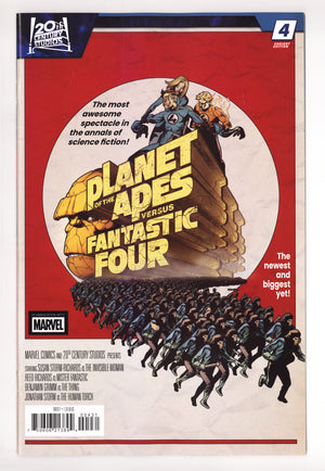 Planet Of The Apes Vs. Fantastic Four 4 Pérez Homage Variant (2026)