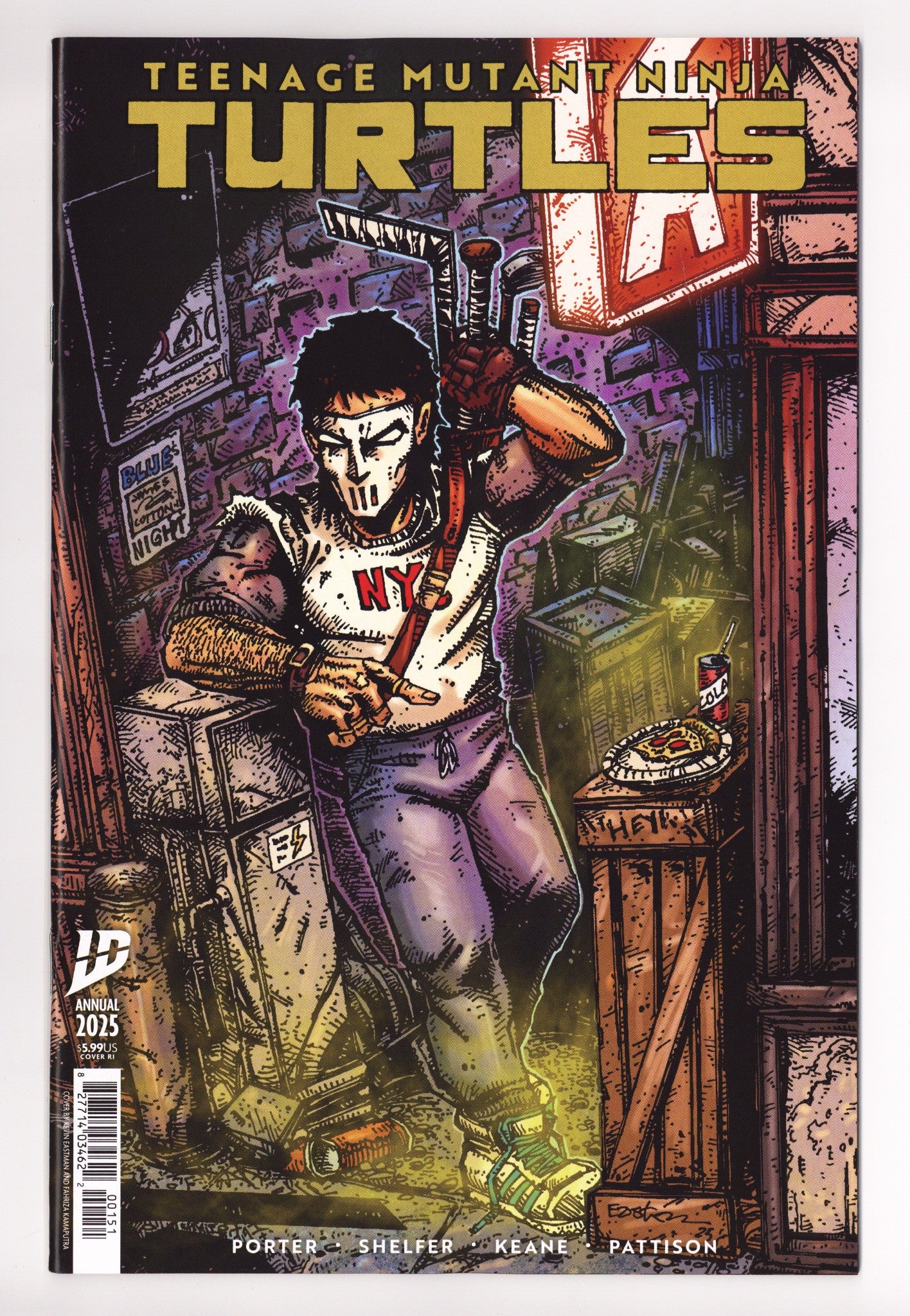 Teenage Mutant Ninja Turtles: Annual Vol 6 1 Eastman Incentive NM (2025)