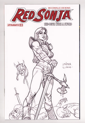Red Sonja She Devil With A Sword 1 Linsner B&W Virgin Incentive (2026)
