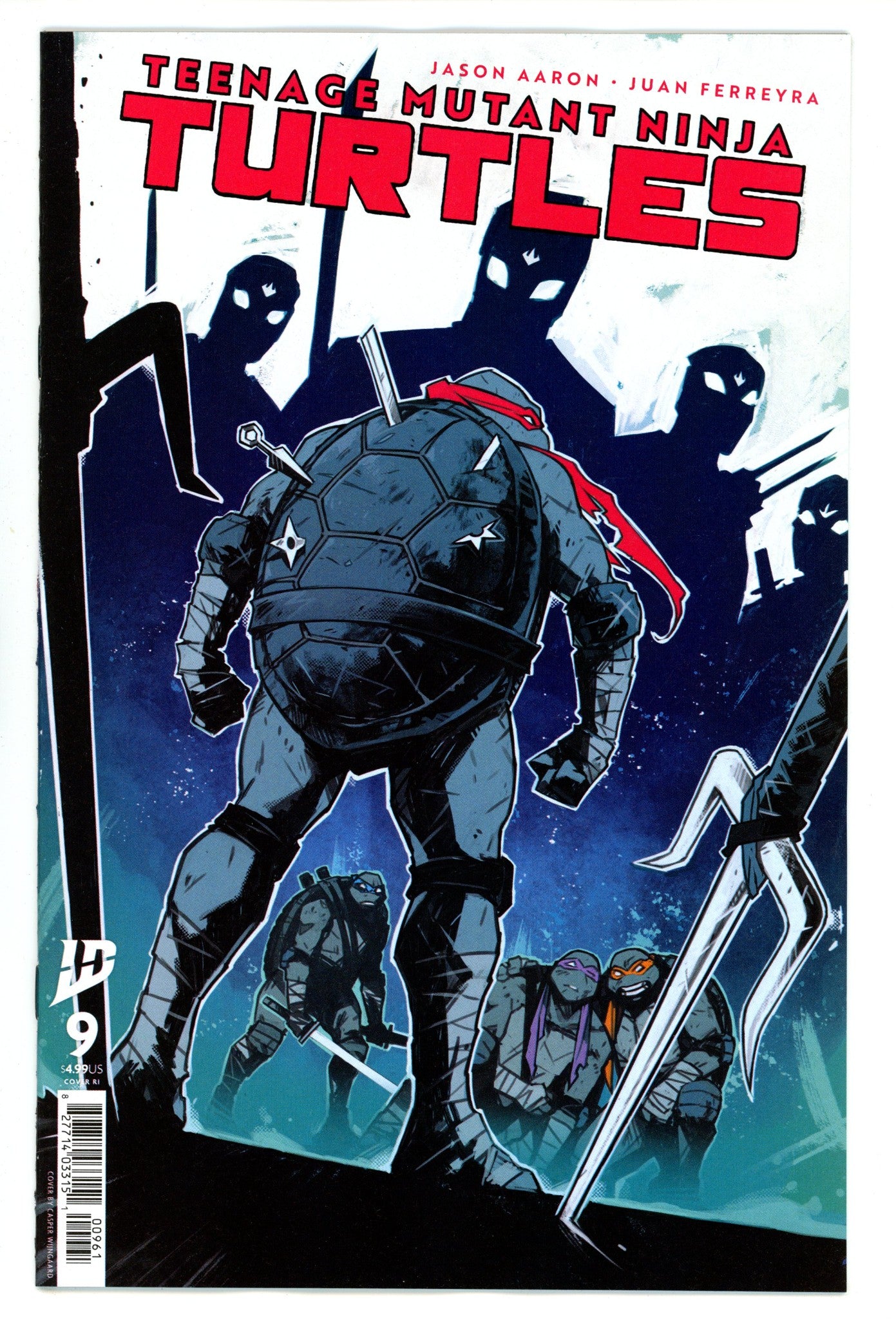Teenage Mutant Ninja Turtles Vol 6 9 Wijngaard Incentive Variant NM- (2025)