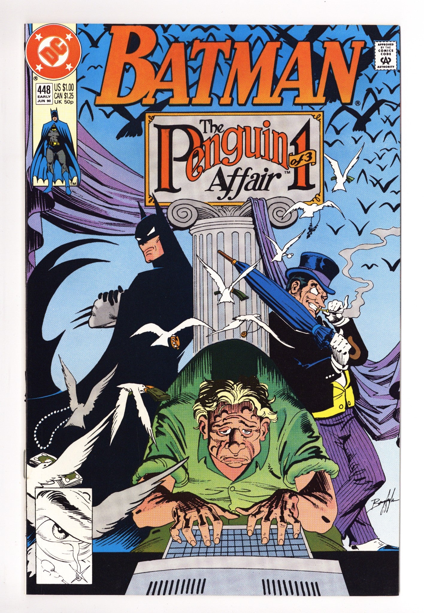 Batman Vol 1 448 High Grade (1990) 