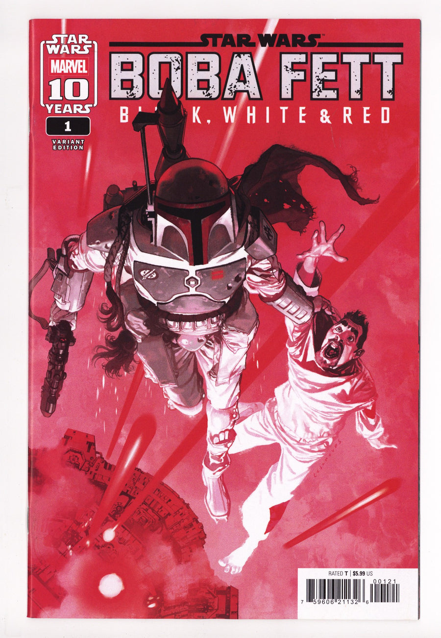 Star Wars: Boba Fett - Black White & Red 1 Casanovas Variant (2025)