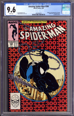 The Amazing Spider-Man Vol 1 300 CGC 9.6 (NM+) (1988)