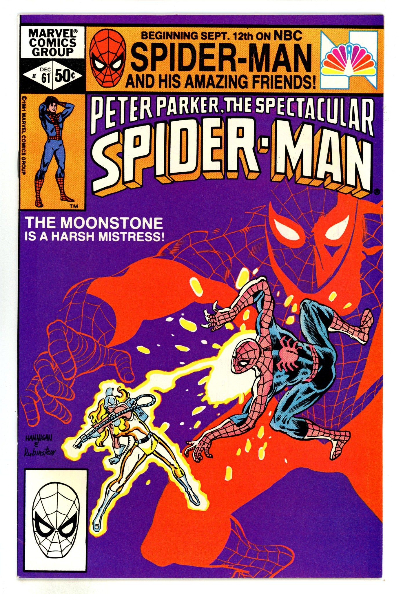 The Spectacular Spider-Man Vol 1 61  VF+ (8.5)  (1981)  