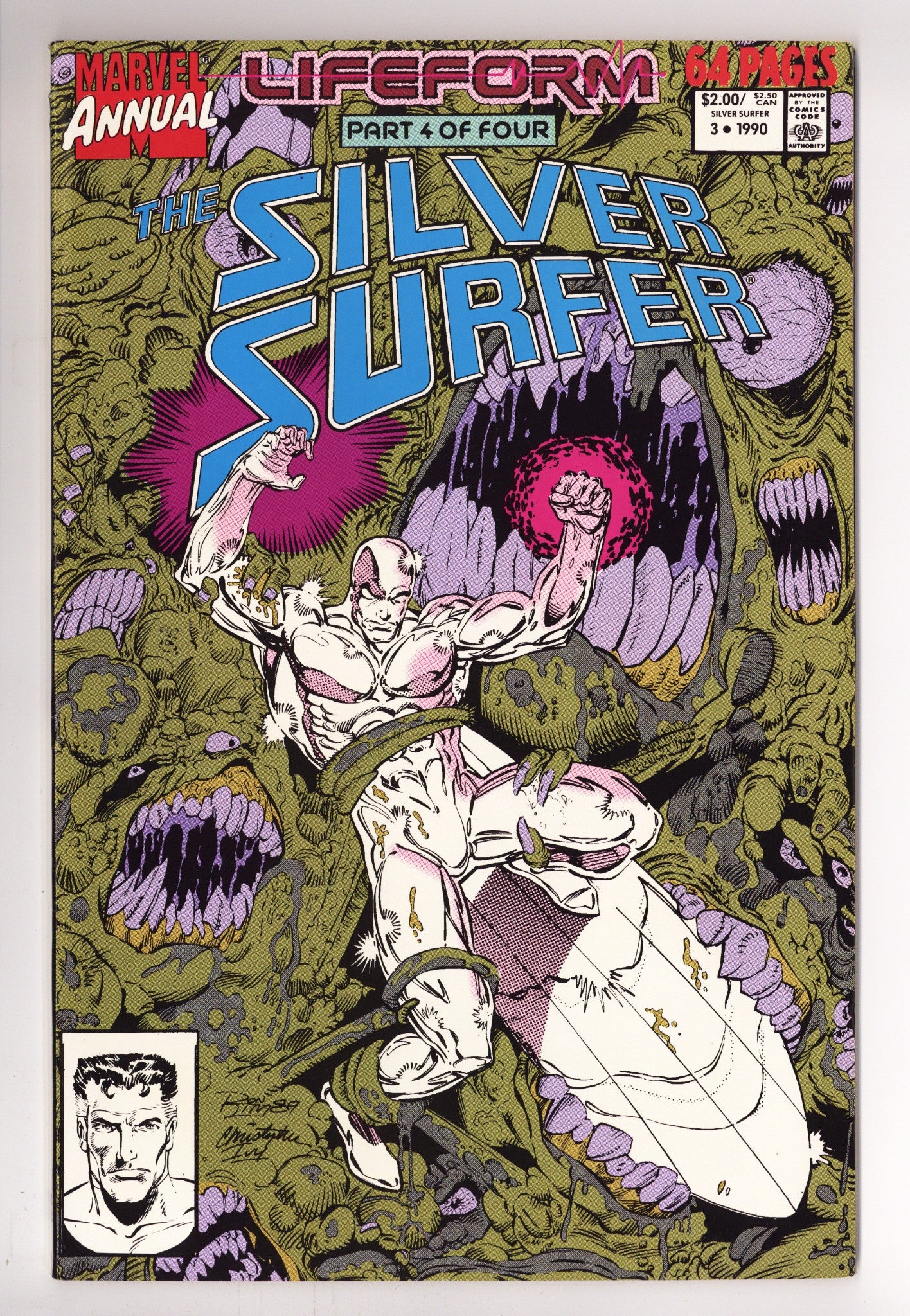 Silver Surfer Annual Vol 3 3 Mid Grade (1990) 