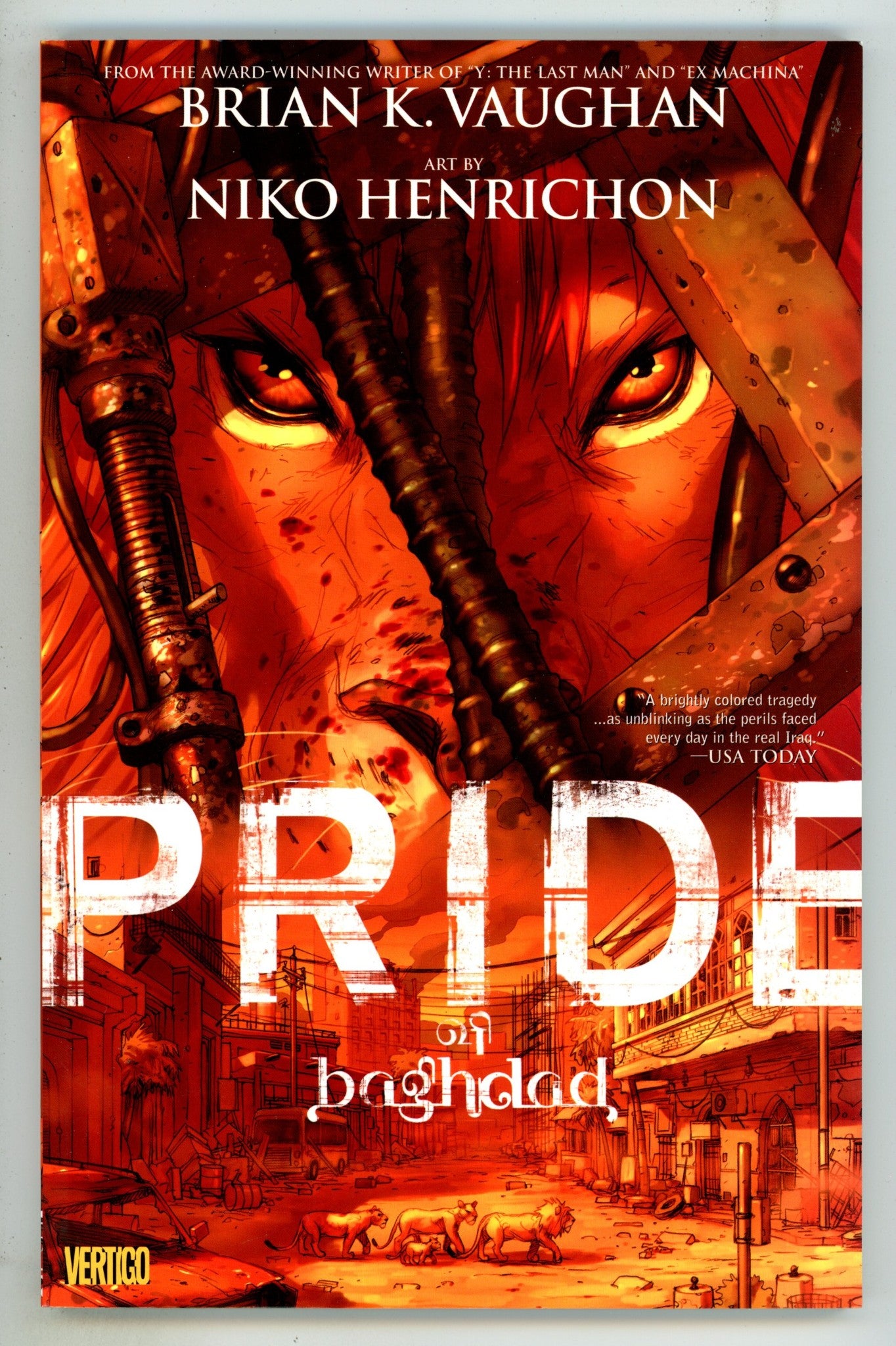 Pride of Baghdad TPB High Grade 2nd Print (2008) 