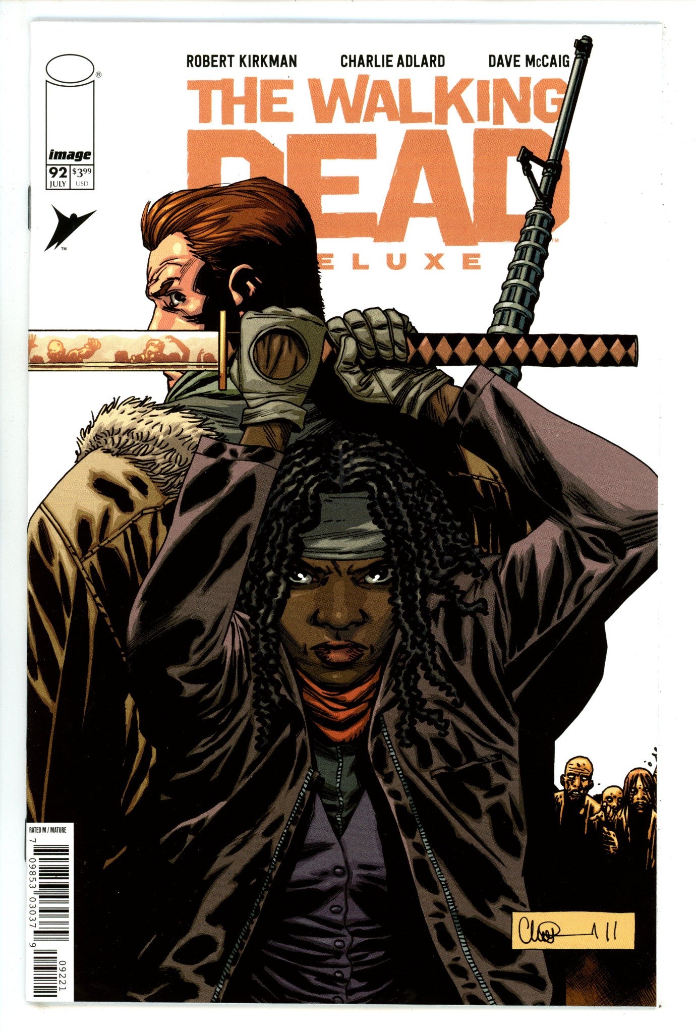 Walking Dead Deluxe 92 Adlard Variant (2024)