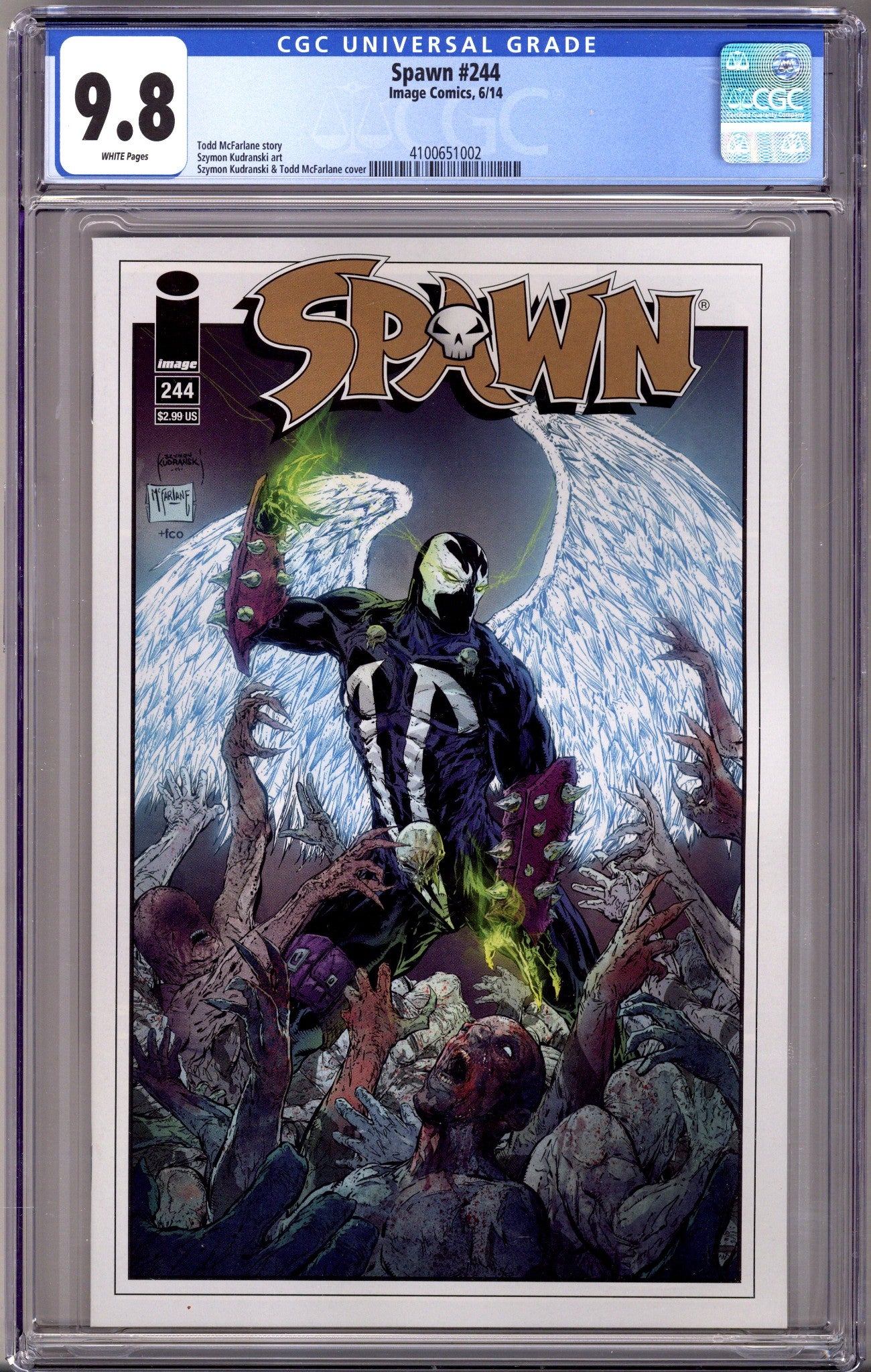 Spawn 244 CGC 9.8 (NM/M) (2014)