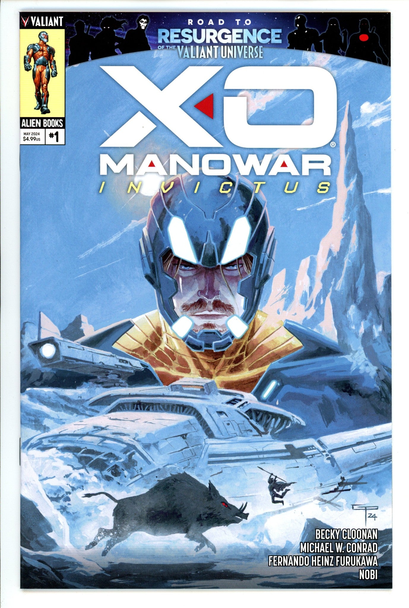 X-O Manowar Invictus  1    (2024)