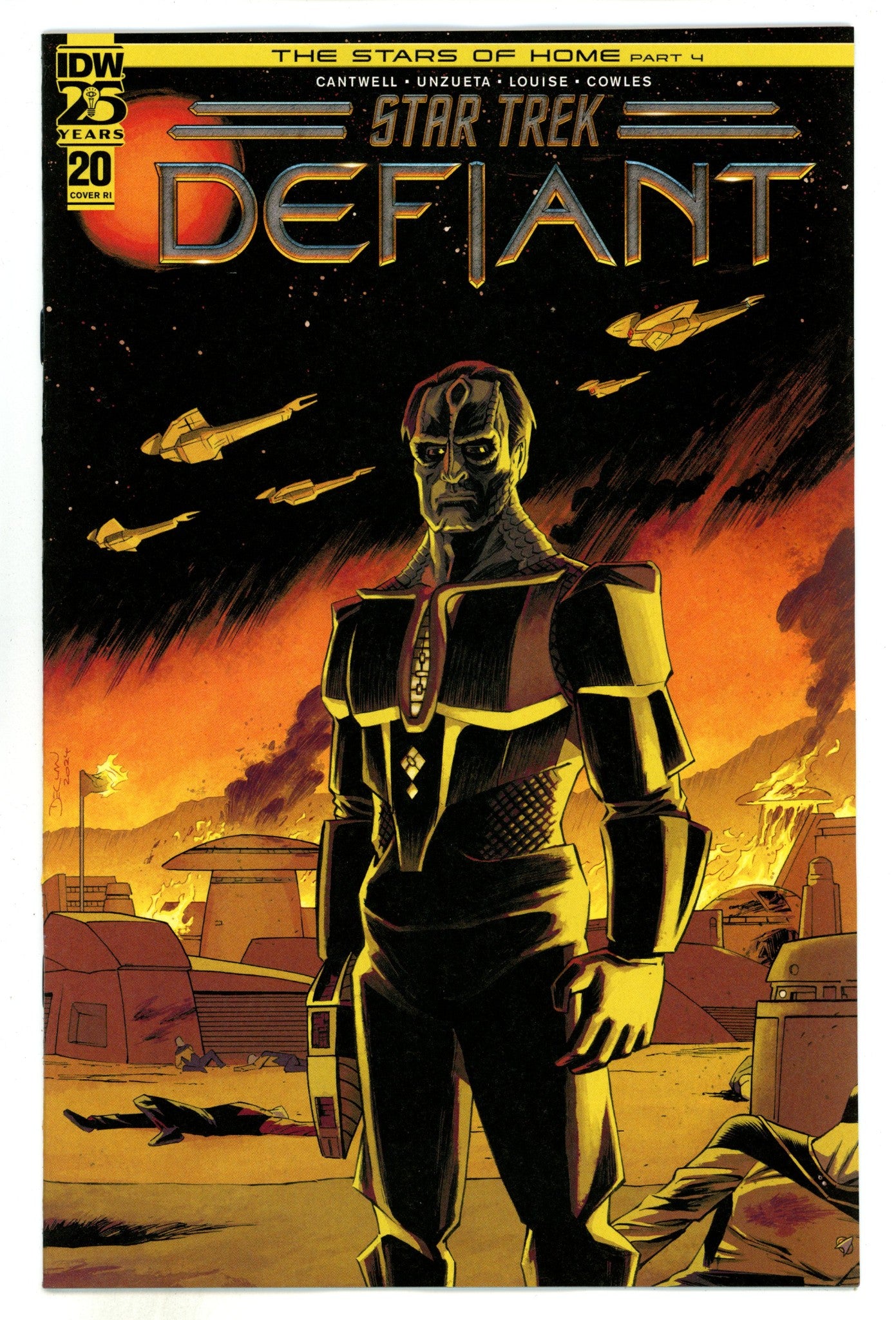 Star Trek: Defiant 20 Shalvey Incentive Variant NM- (2024)