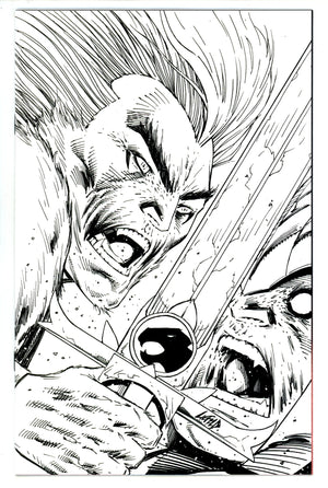 Thundercats 2 Liefeld B&W Virgin Incentive Variant (2024)