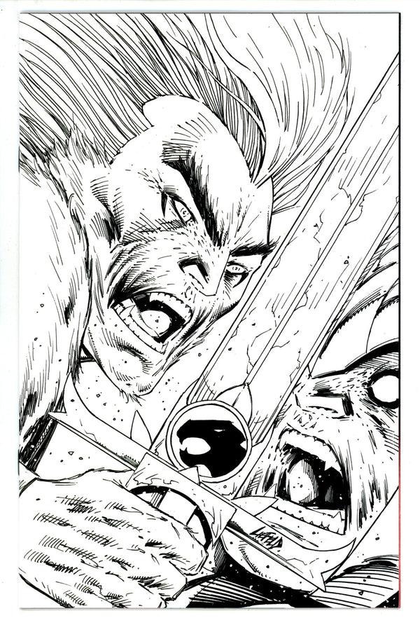 Thundercats 2 Liefeld B&W Virgin Incentive Variant (2024)