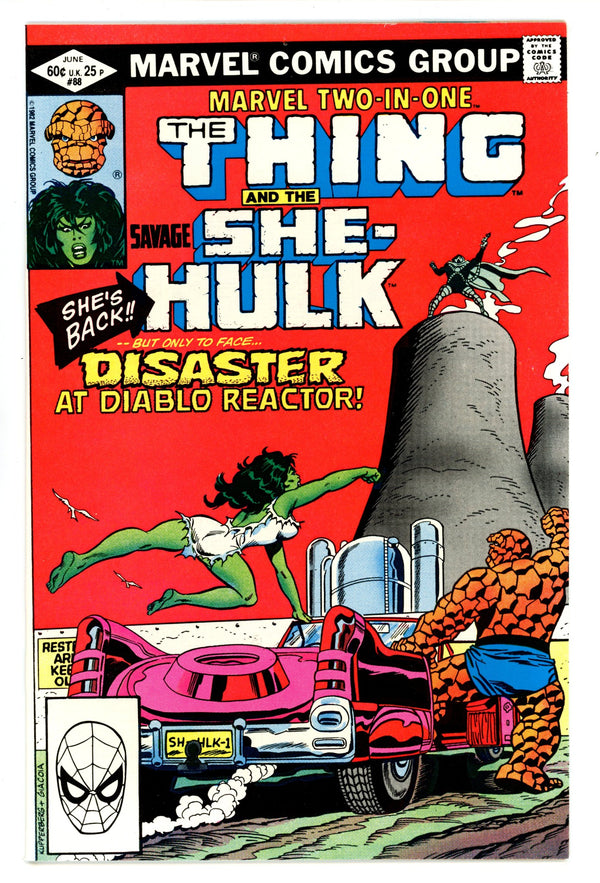 Marvel Two-in-One Vol 1 88 NM- (9.2) (1982)