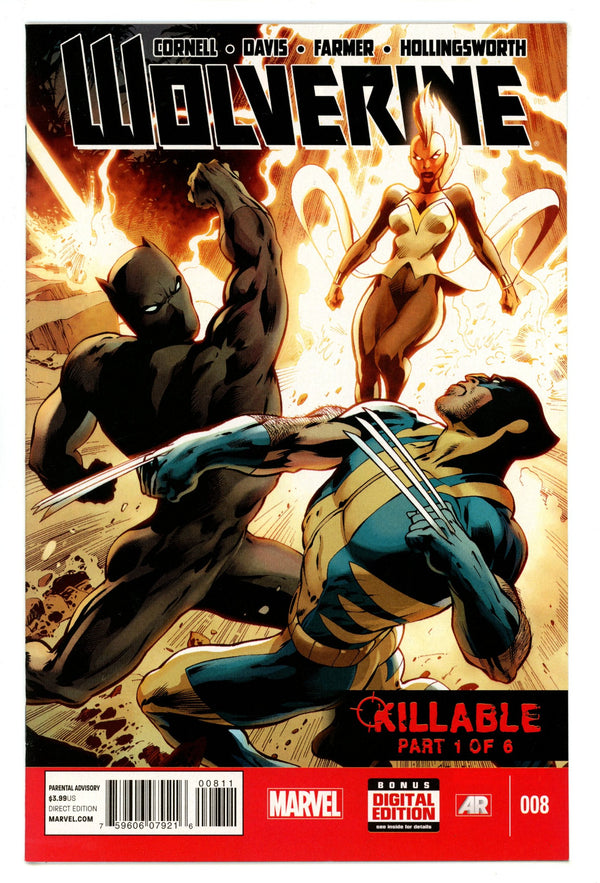 Wolverine Vol 5 8 High Grade (2013)