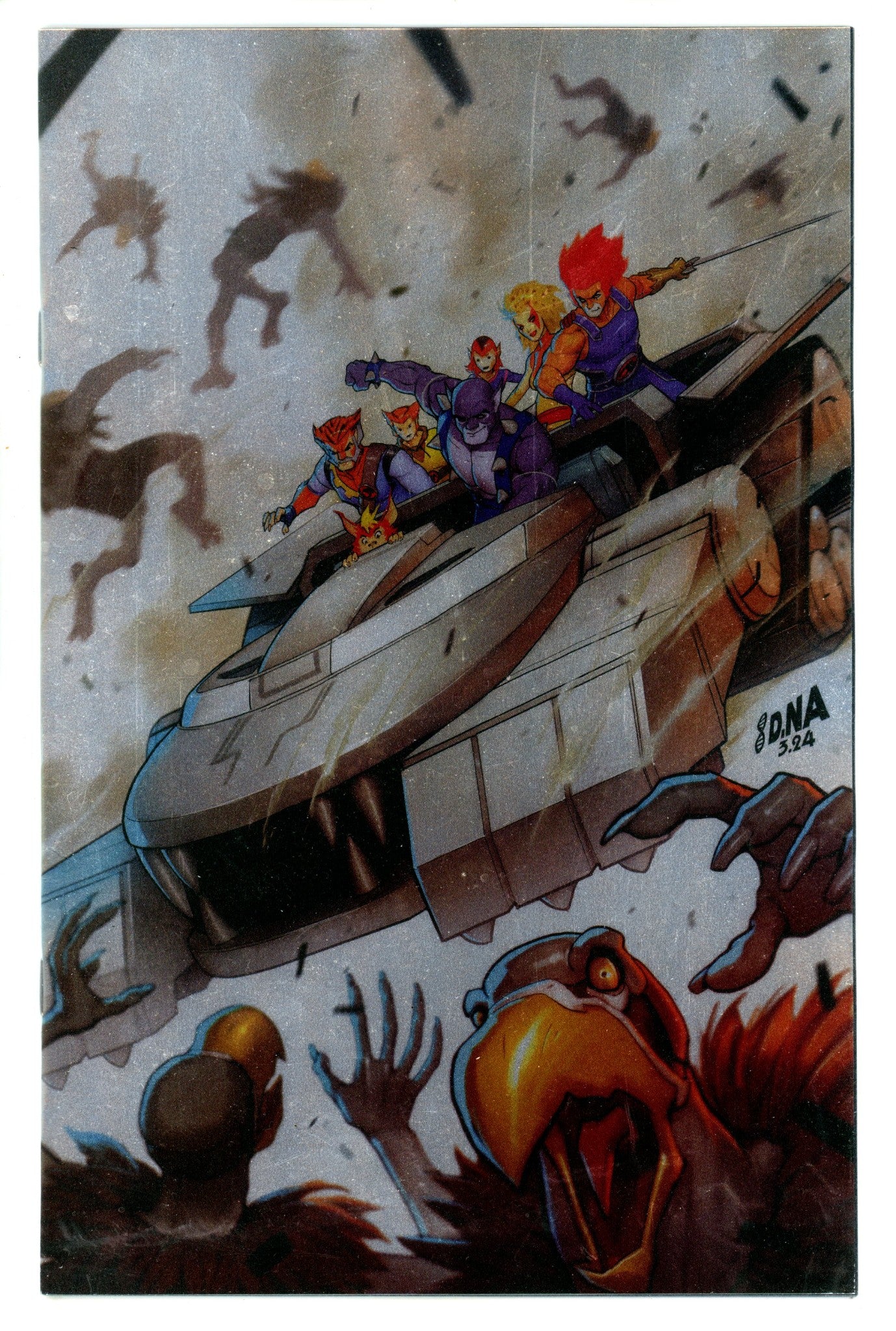 Thundercats 6 Nakayama Foil Virgin Incentive Variant NM (2024)