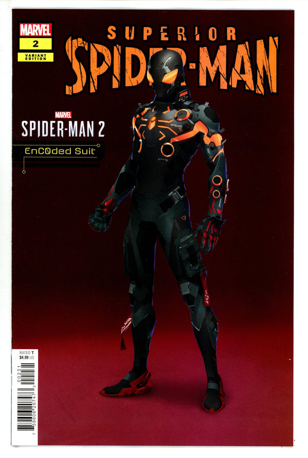Superior Spider-Man Vol 3 2 Encoded Suit Video Game Variant (2023)