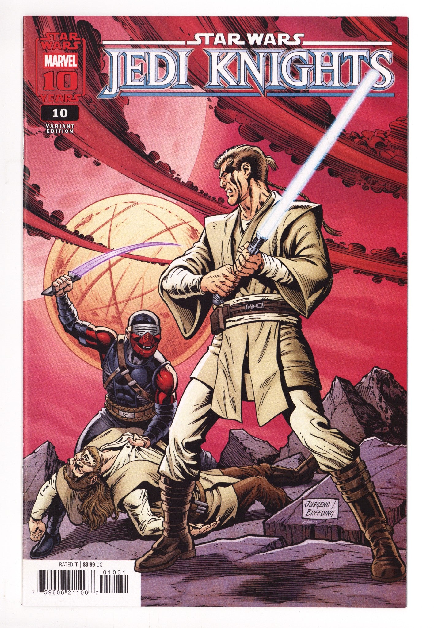Star Wars: Jedi Knights 10 Jurgens Homage Variant (2025)