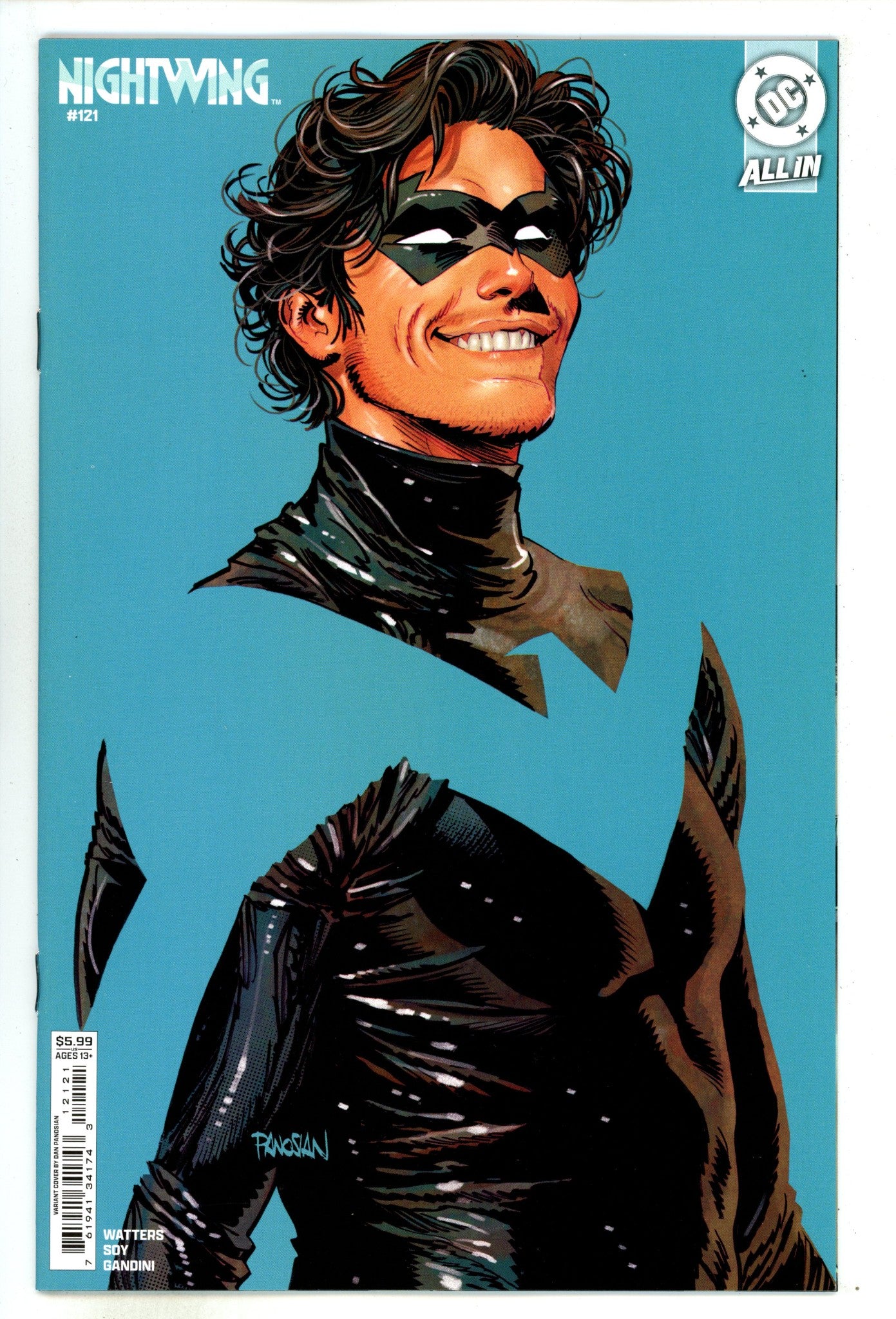 Nightwing Vol 4 121 Panosian Negative Space Variant (2024)