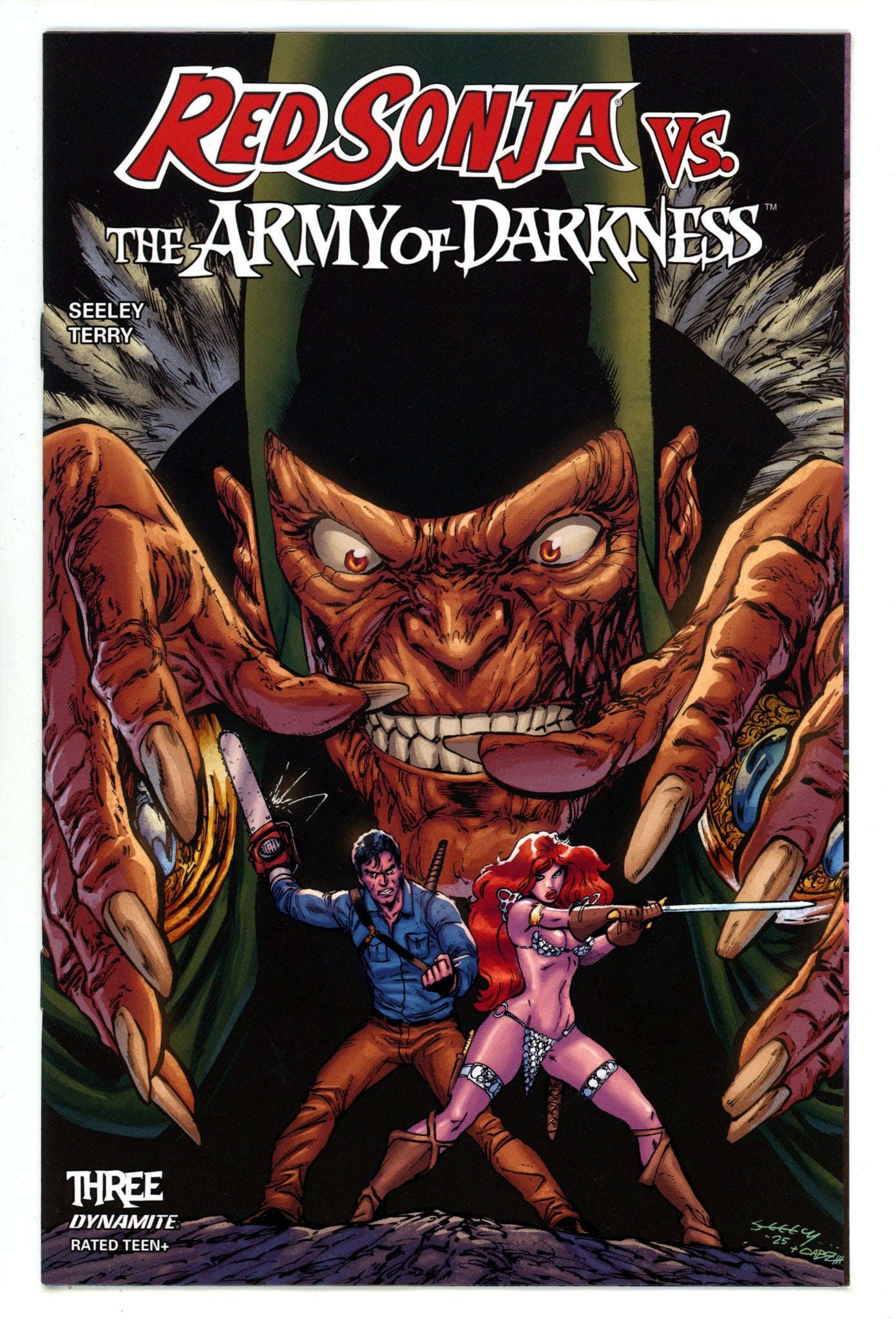 Red Sonja Vs The Army Of Darkness 3 Seeley Variant (2025)