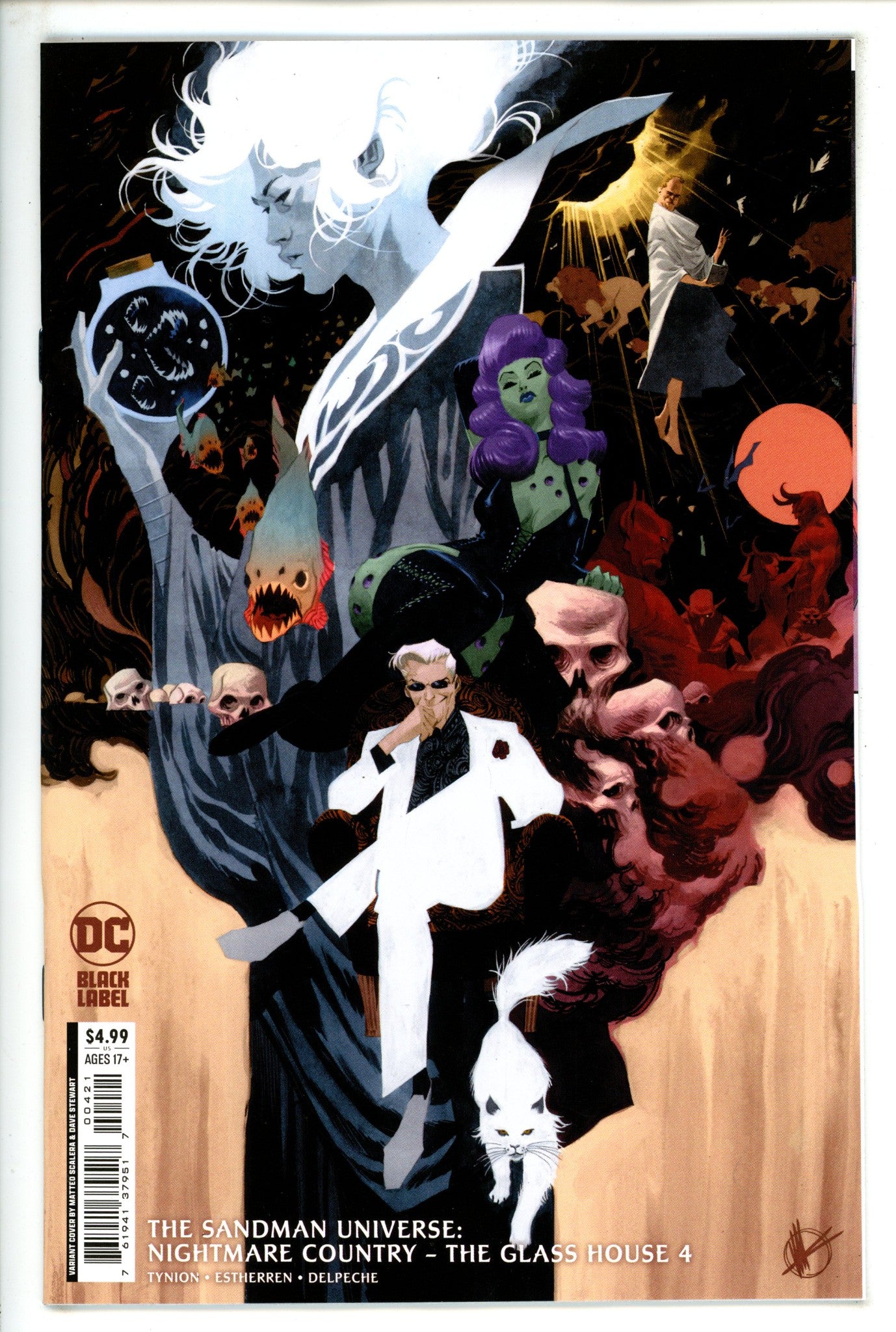 Sandman Universe Nightmare Country The Glass House 4 Scalera Variant (2023)