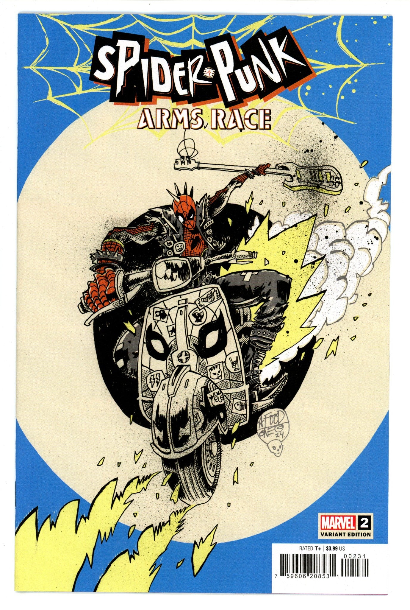 Spider-Punk Arms Race 2 Mahfood Variant (2024)