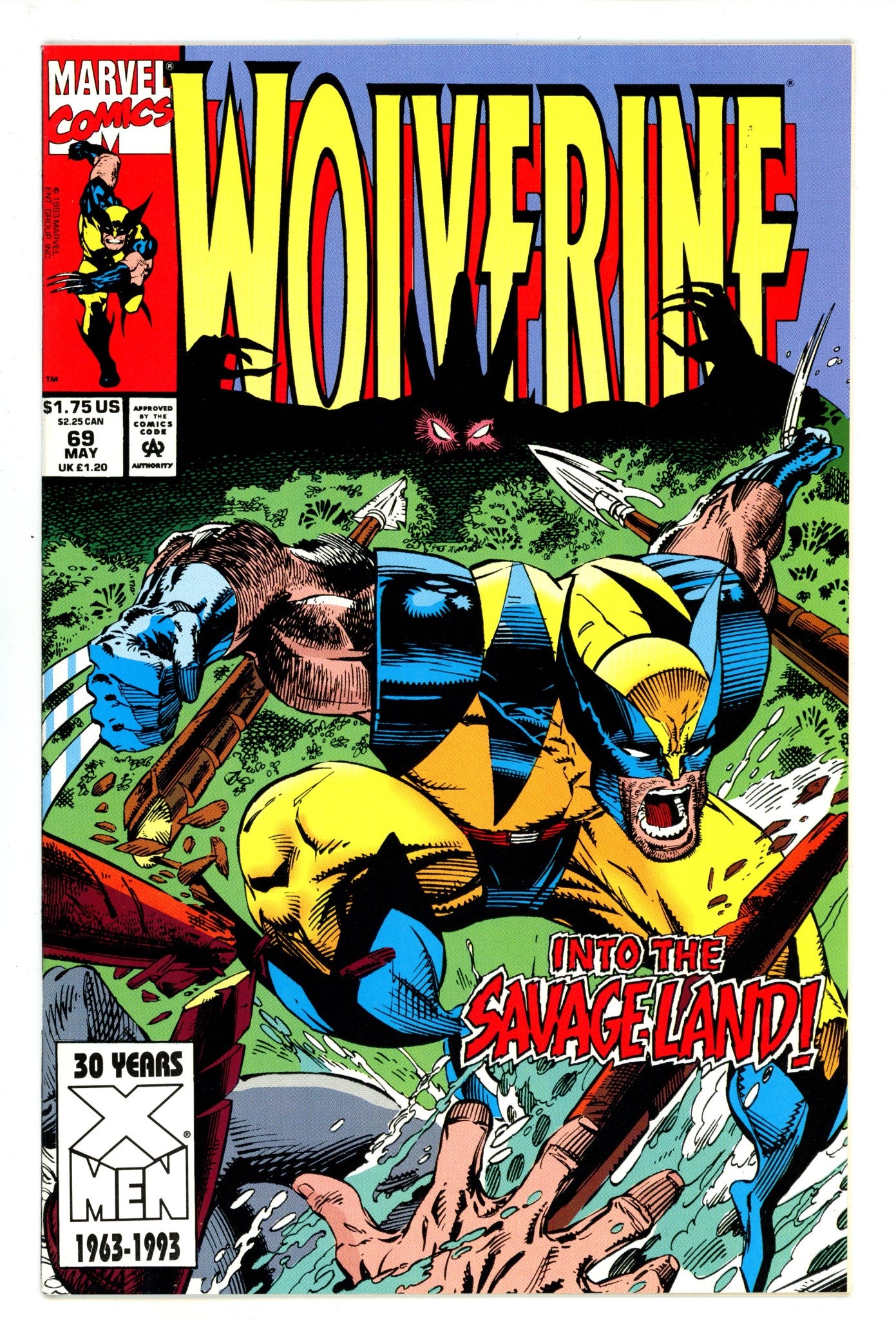 Wolverine Vol 2 69 NM- (9.2) (1993) 