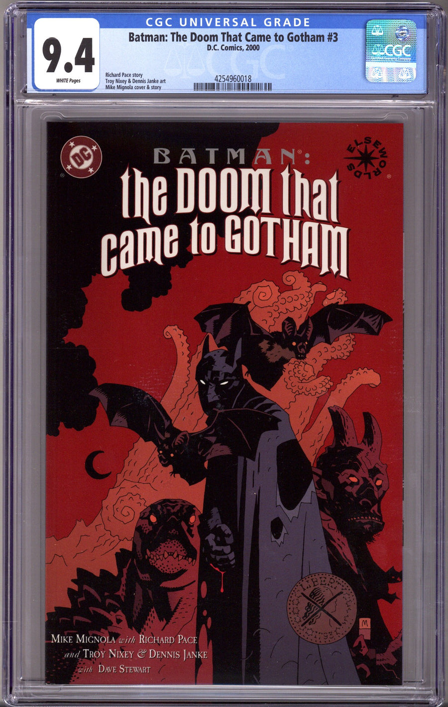 Batman: The Doom That Came to Gotham 3 CGC 9.4 (2000)