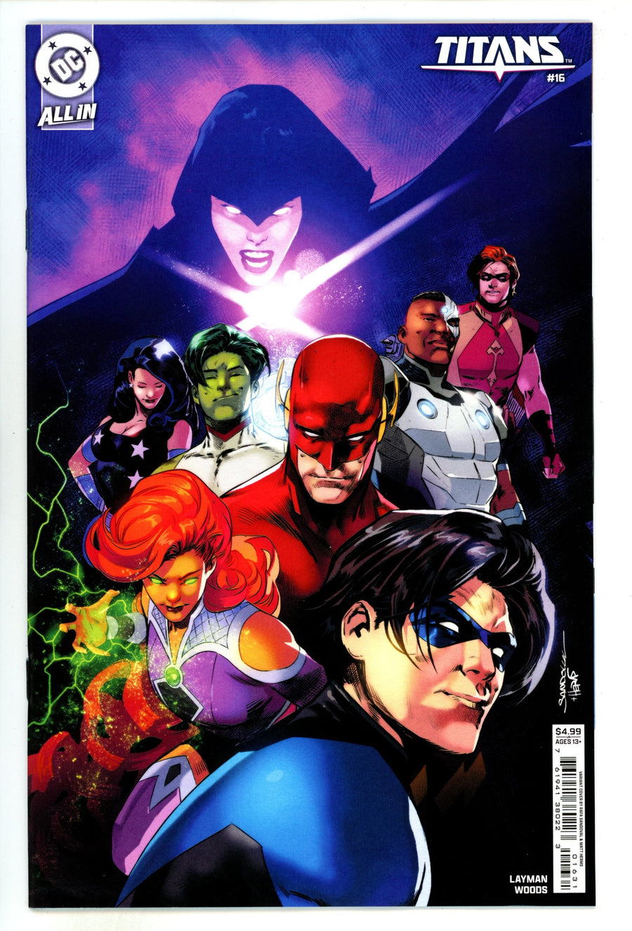 Titans Vol 4 16 Sandoval Variant (2024)