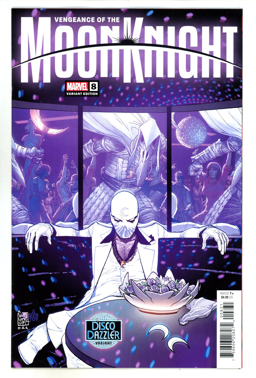 Vengeance Of The Moon Knight 8 Camuncoli Variant (2024)