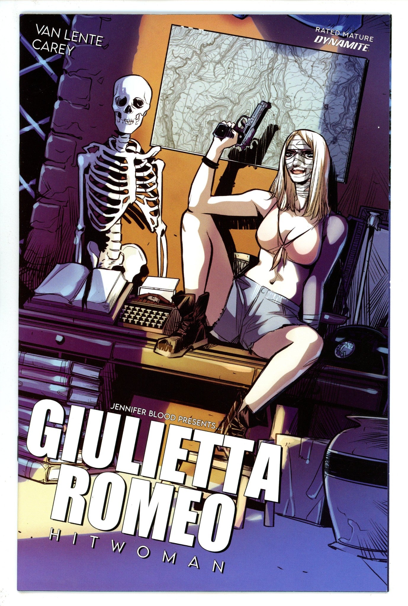 Jennifer Blood Presents... Giulietta Romeo Hitwoman [nn] High Grade (2022) Pinti Variant 