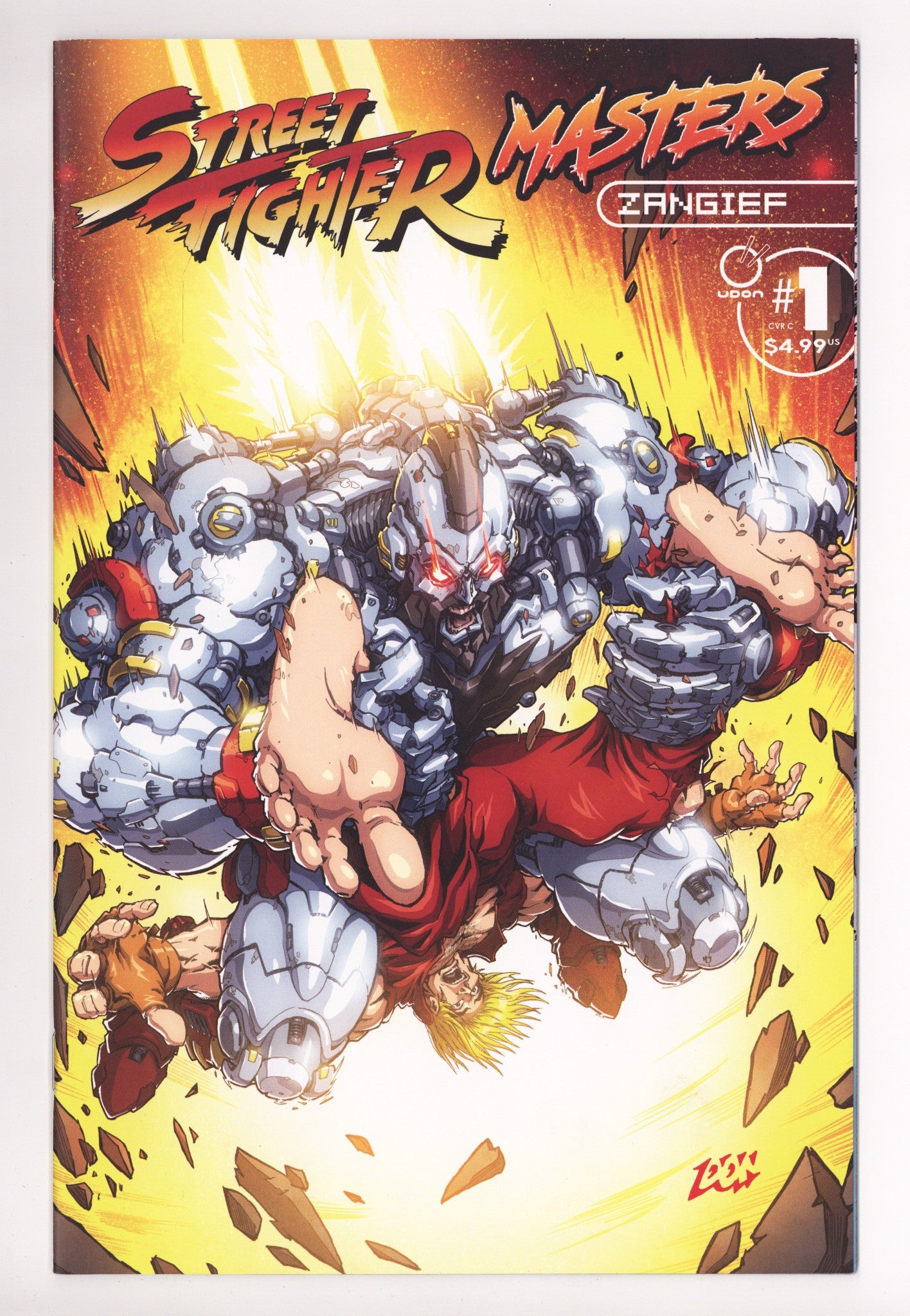 Street Fighter Masters Zangief 1 Figueroa Incentive NM- (2025)