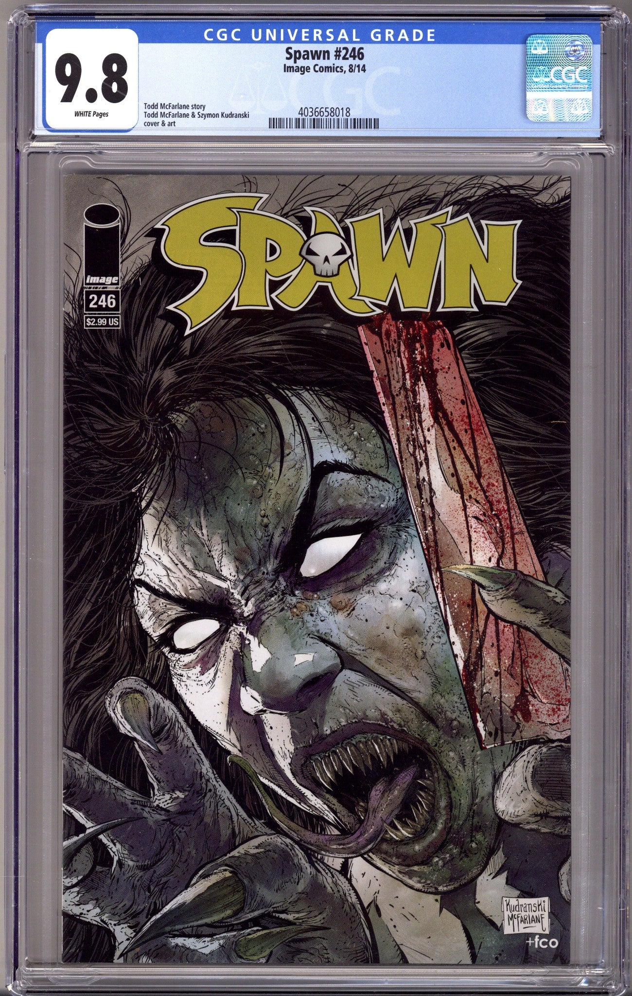 Spawn 246 CGC 9.8 (NM/M) (2014)