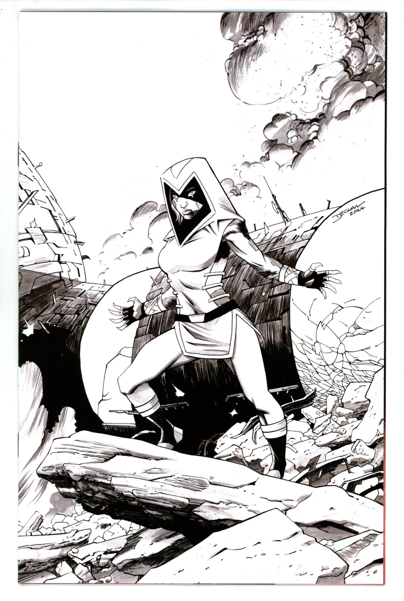 Thundercats 2 Shalvey B&W Virgin Incentive Variant (2024)