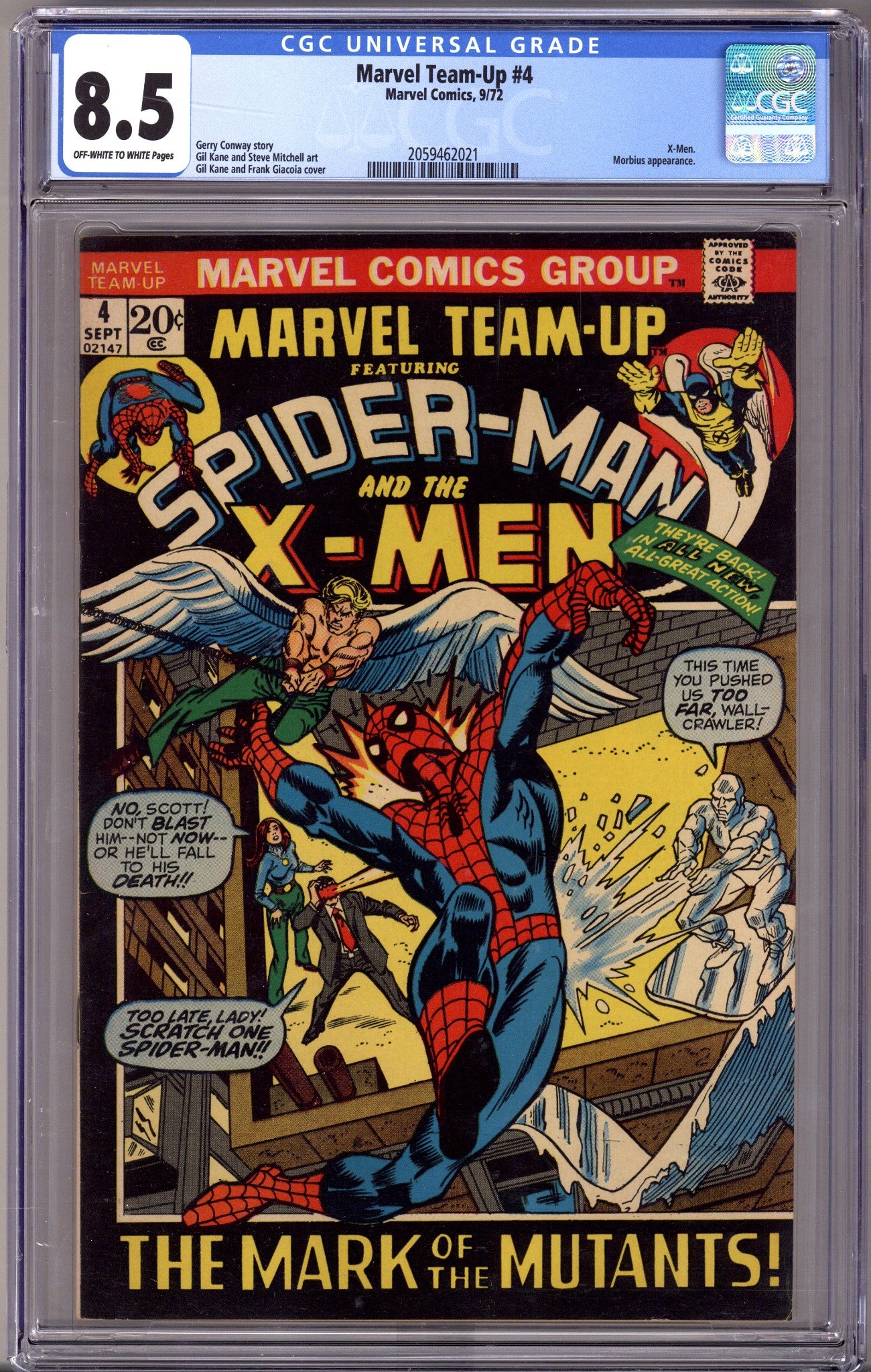 Marvel Team-Up Vol 1 4 CGC 8.5 (VF+)   (1972)        