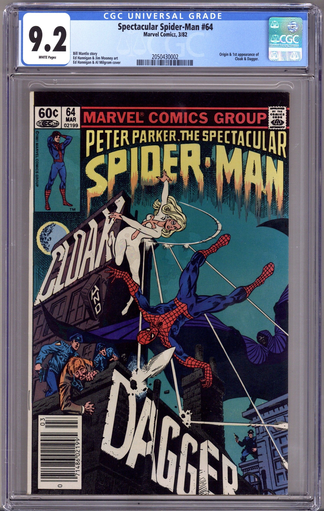 The Spectacular Spider-Man Vol 1 64 CGC 9.2 (NM-) (1982) Newsstand 
