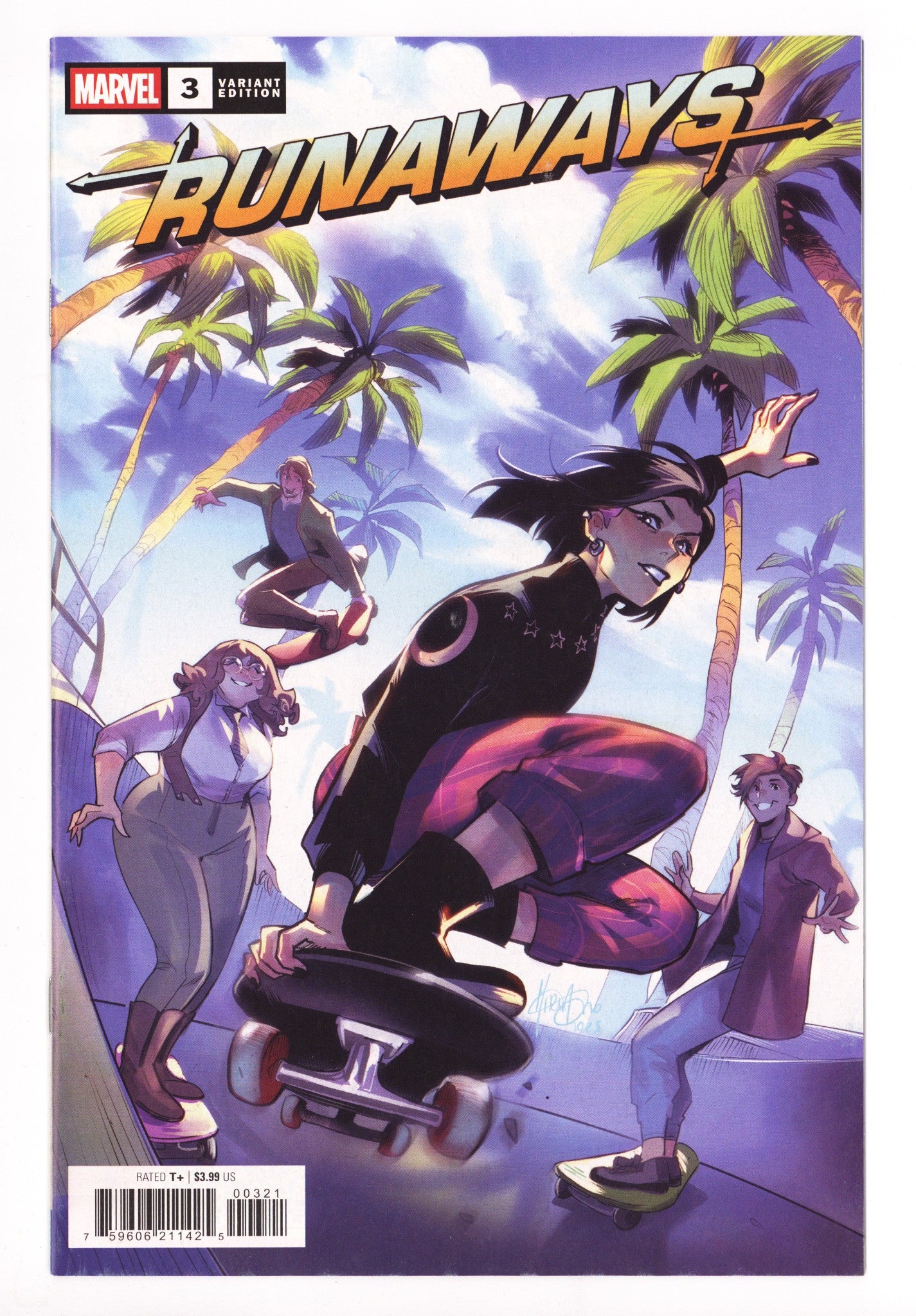 Runaways 3 Andolfo Variant (2025)