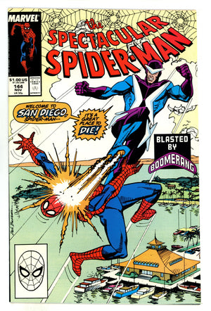 The Spectacular Spider-Man Vol 1 144 NM- (9.2) (1988)