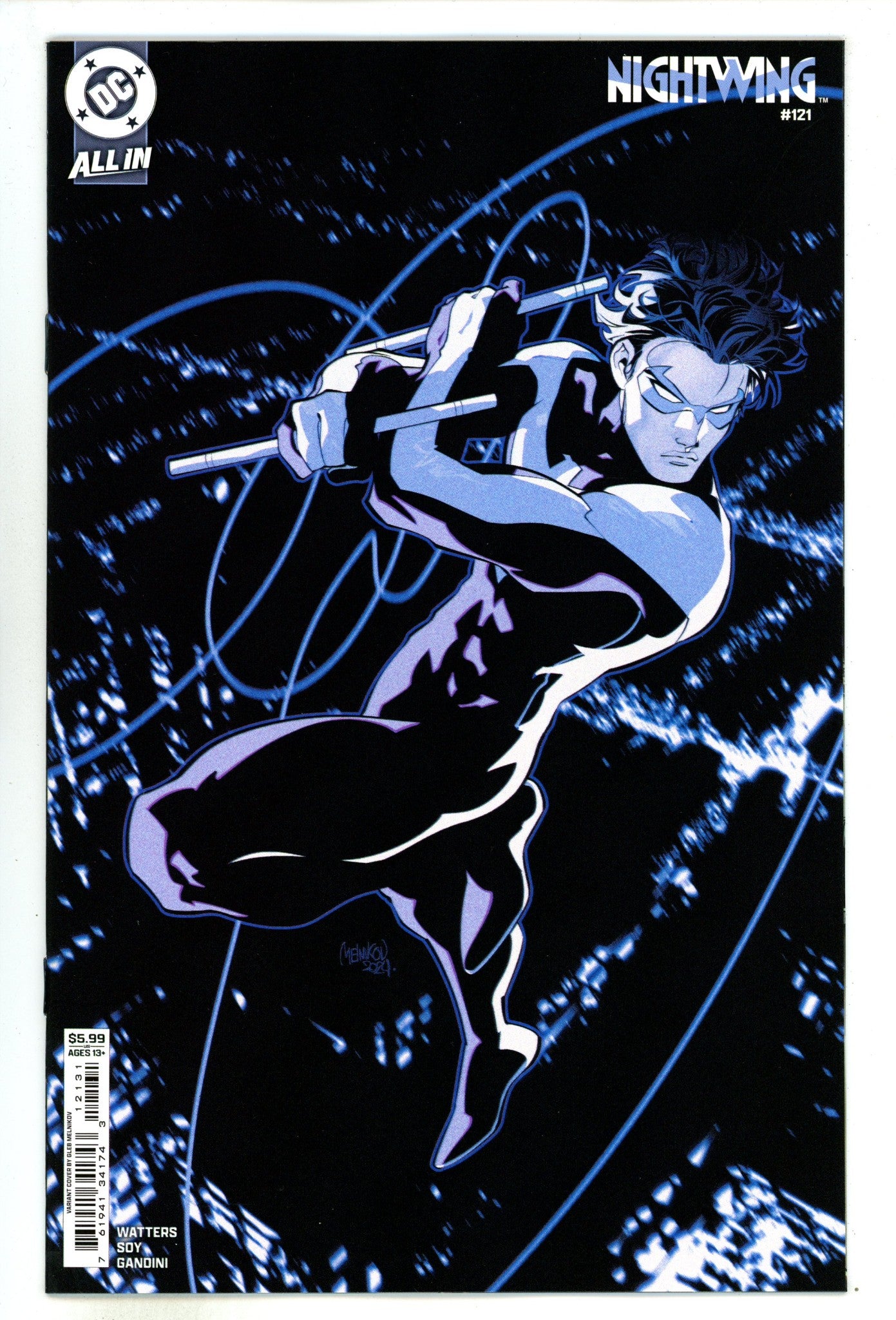 Nightwing Vol 4 121 Melnikov Variant (2024)