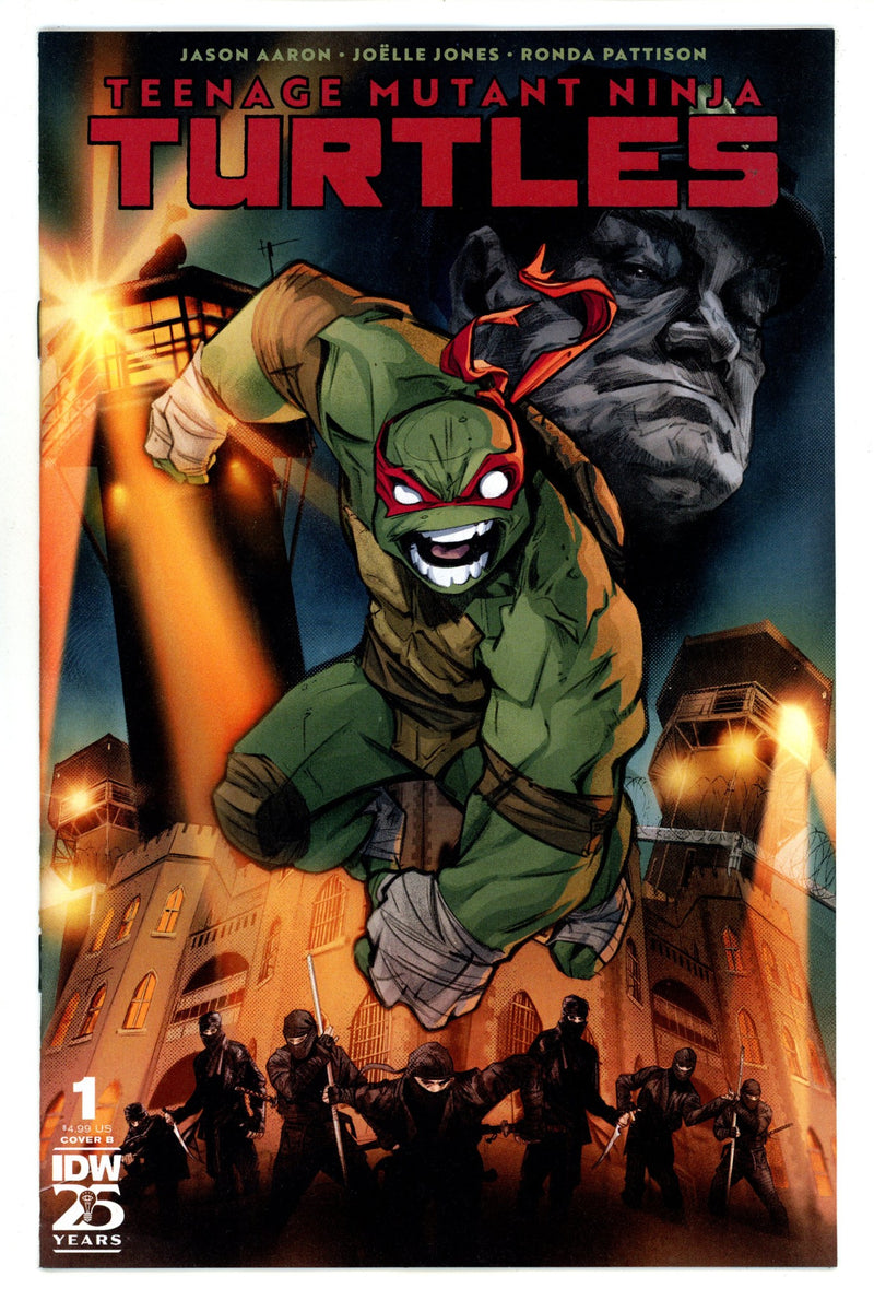 Teenage Mutant Ninja Turtles Vol 6 1 Jones  Variant   (2024)