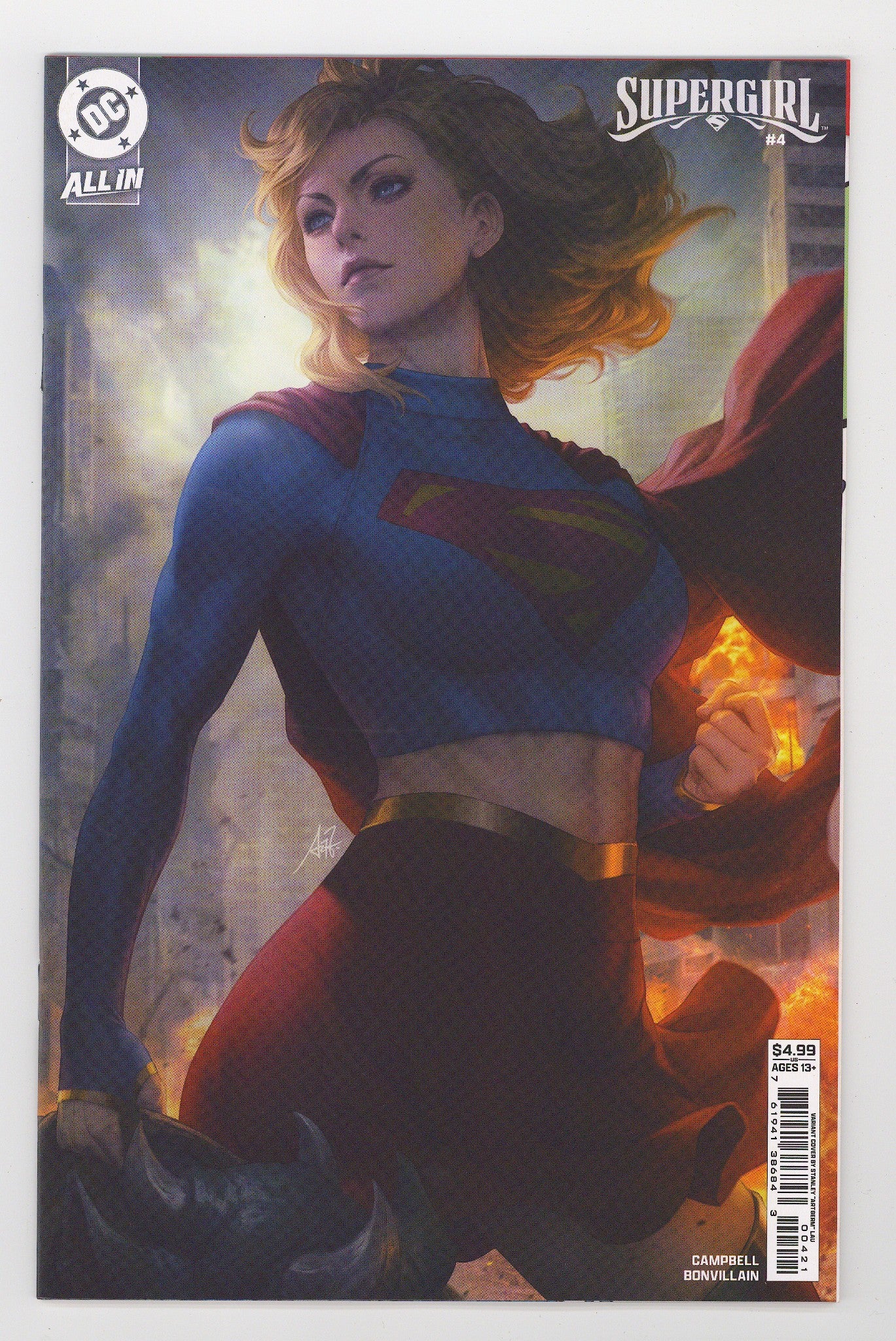Supergirl Vol 8 4 Lau Variant (2025)