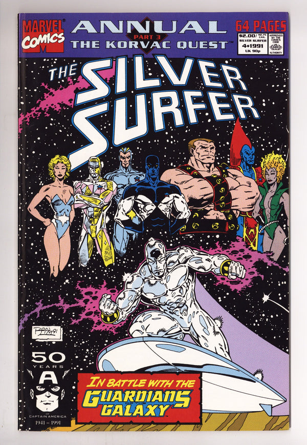 Silver Surfer Annual Vol 3 4 Mid Grade (1991)