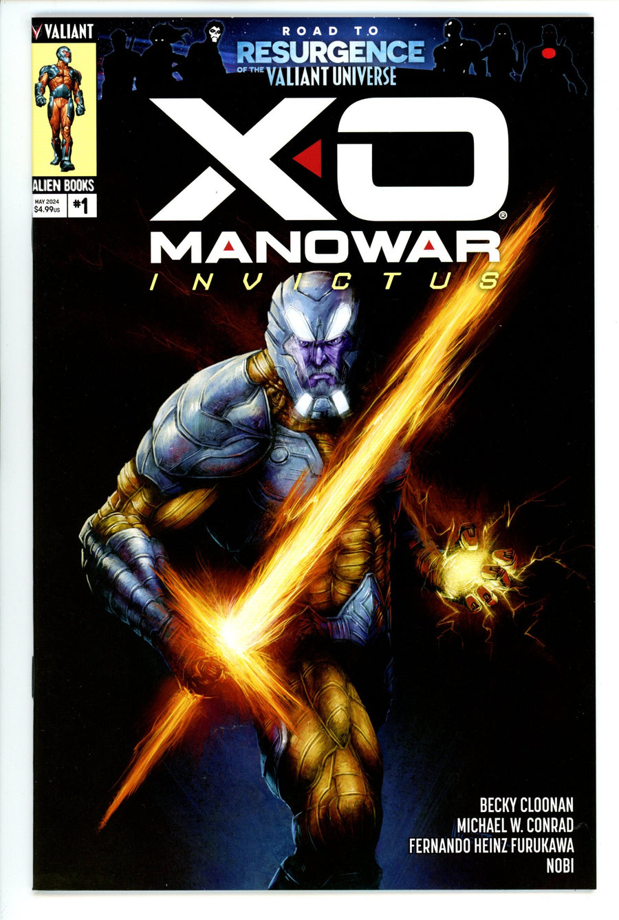 X-O Manowar Invictus  1 Willsmer  Variant   (2024)