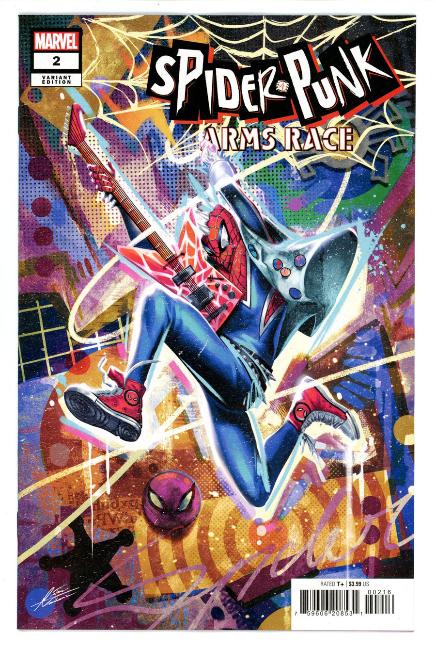 Spider-Punk Arms Race 2 Manhanini Incentive Variant NM- (2024)