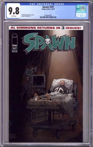 Spawn 247 CGC 9.8 (NM/M) (2014)