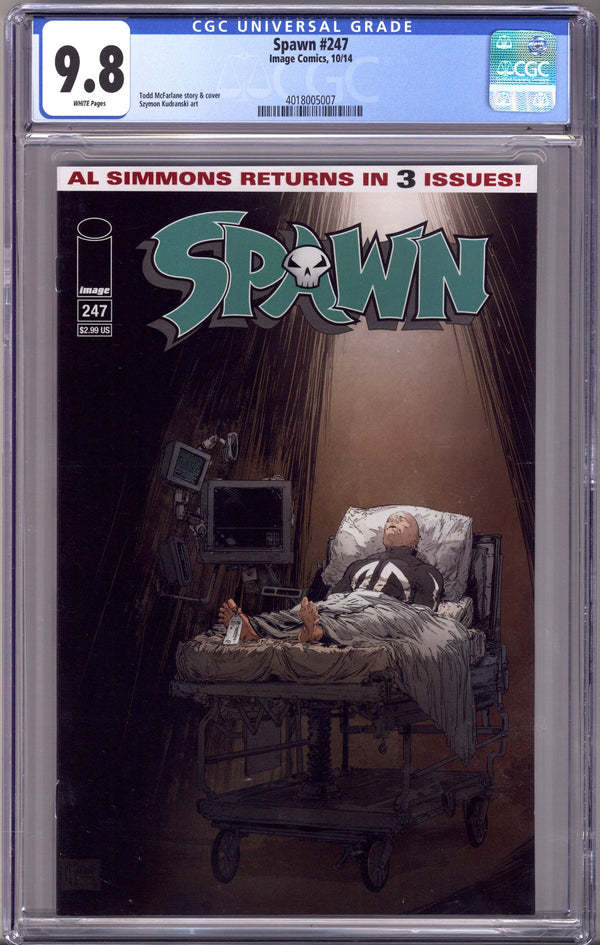 Spawn 247 CGC 9.8 (NM/M) (2014)