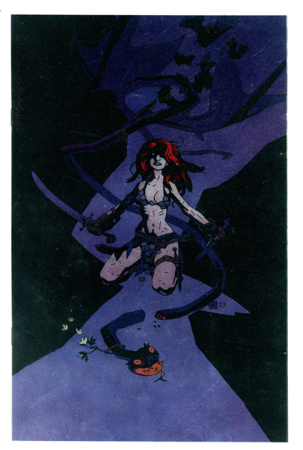 Red Sonja Vol 7 1 Mignola Virgin Foil Incentive Variant NM- (2023)