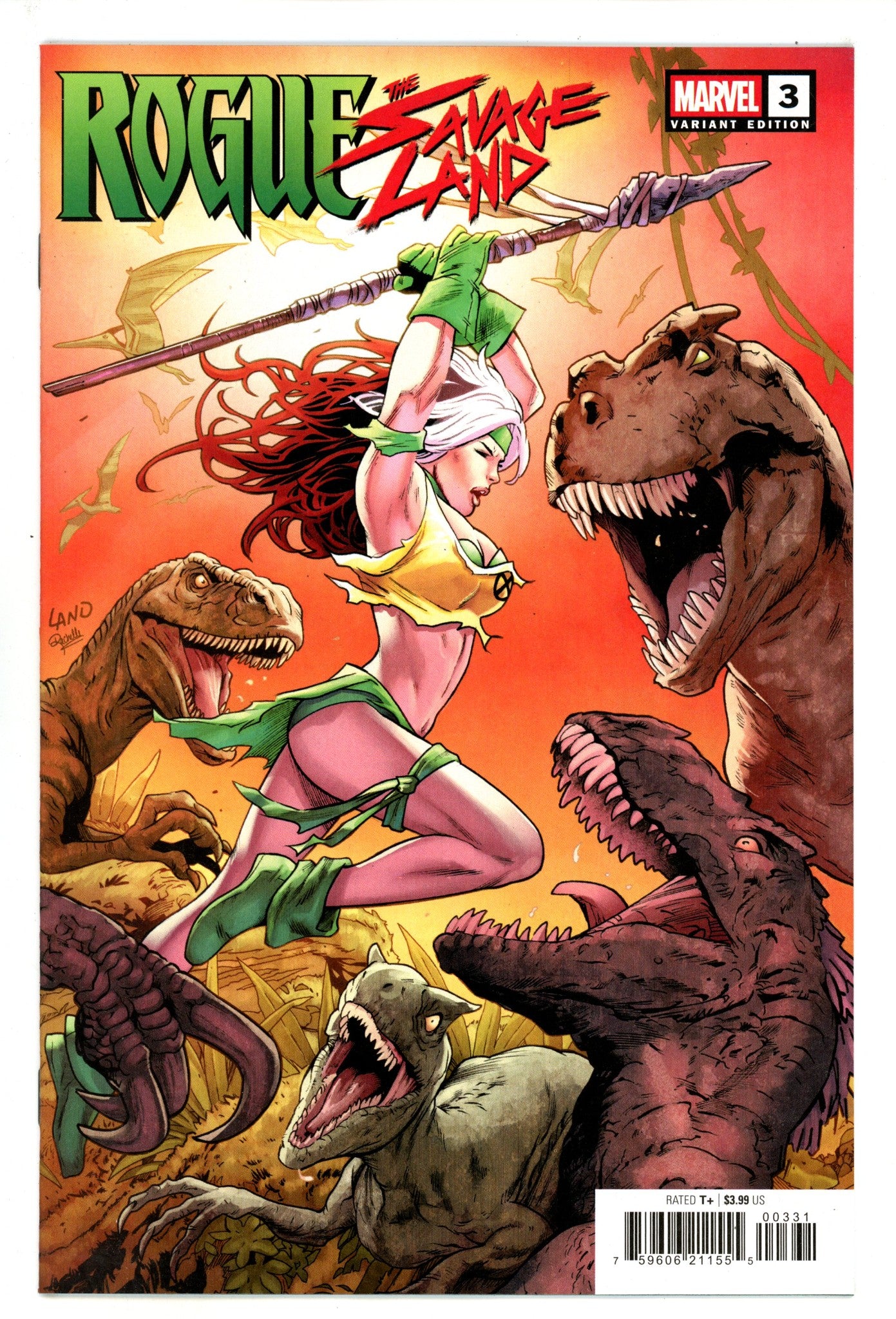 Rogue: The Savage Land 3 Land Variant (2025)