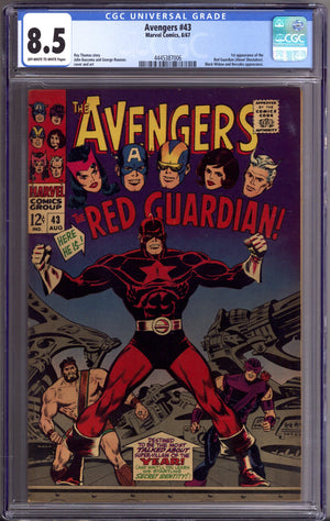 The Avengers Vol 1 43 CGC 8.5 (VF+) (1967)
