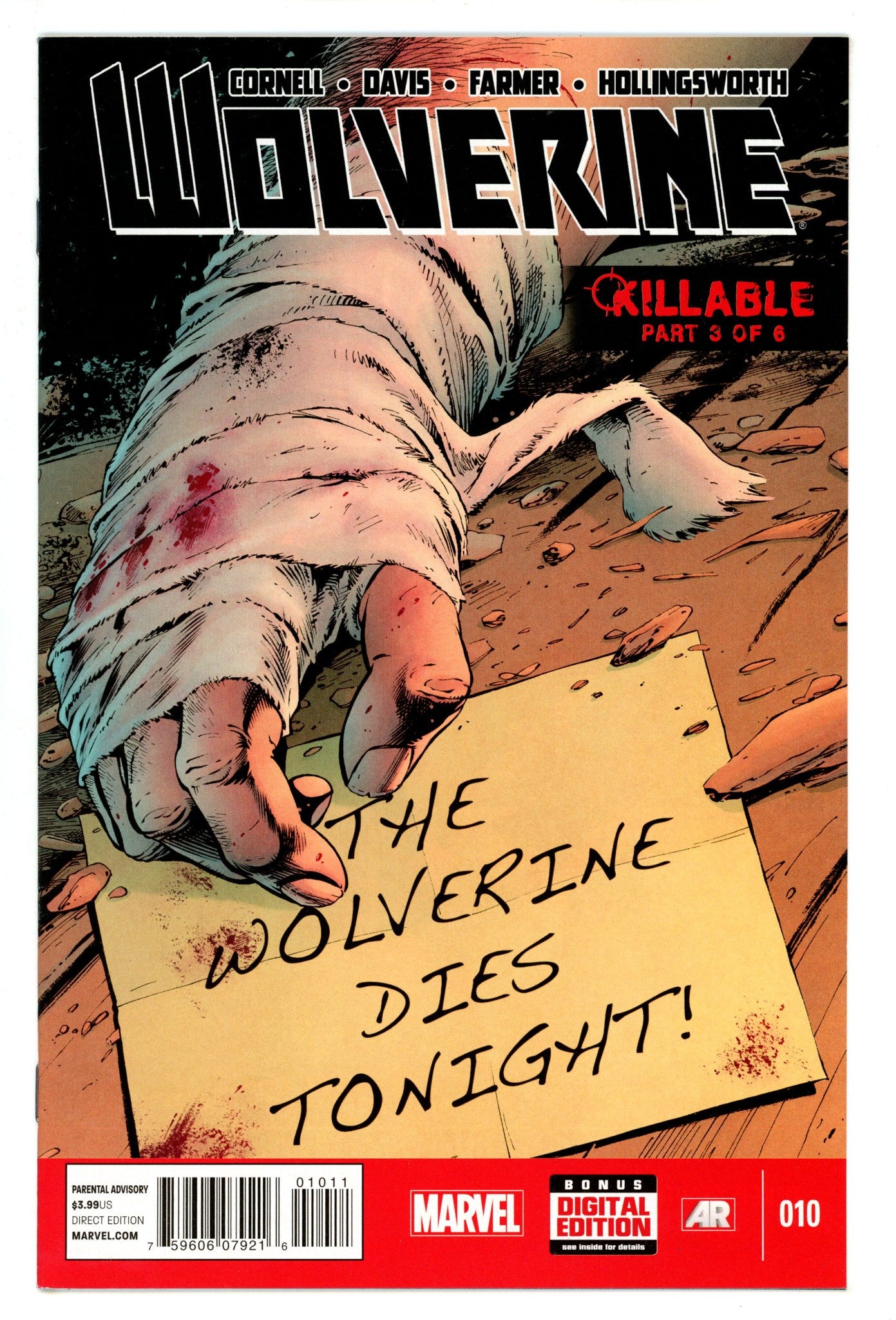 Wolverine Vol 5 10 High Grade (2013) 