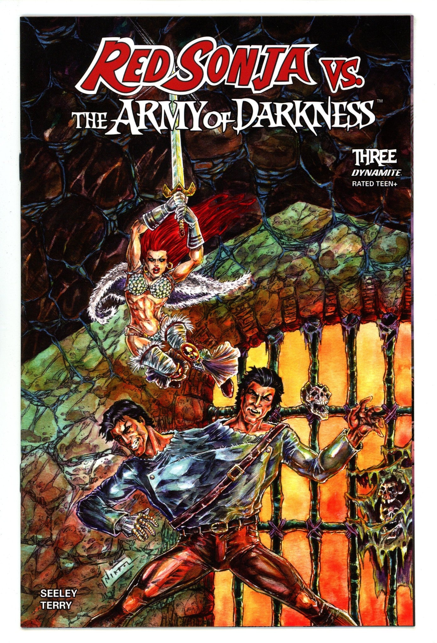 Red Sonja Vs The Army Of Darkness 3 Jelenic Variant (2025)